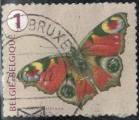 Belgique 2014 Oblitr Used Papillon Aglais io Paon du Jour Y&T BE 4433 SU