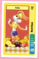 Carte Looney Tunes Auchan 2014 / N104 Nutrition Fruits
