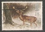 Great Britain - Scott 1421    deer / cerf