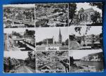 CP 35 Redon - Place Eglise Bassin Ecluses multivues (timbr 1959)