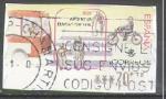 Espagne timbre de distributeurs  N 23   70pts