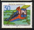 RFA 1976  Y&T  730  N**   train suspendu