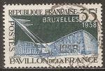 france - n 1156  obliter - 1958