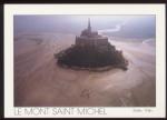 CPM LE MONT ST MICHEL EN CADRAN SOLAIRE (11h) pendant les mares quinoxes de 1988