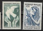 France   -  1946 -  YT   n 761/2    **