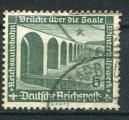 Timbre ALLEMAGNE Empire III Reich 1936  Obl  N 585  Y&T Pont Viaduc