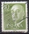 ESPAGNE N 869 o Y&T 1955-1958 Gnral Francisco Franco