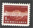 Bulgaria - Scott 1254   architecture