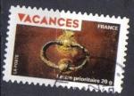  timbre FRANCE 2009  - YT A 326 - carnet Vacances