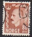 NORVEGE N 331 o Y&T 1950-1952 Roi Haakon VII