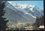 CPM  CHAMONIX vue gnrale et la Chaine du Mont Blanc