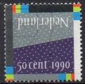 PAYS BAS N 1365 o Y&T 1990 timbre pour l'affranchissement du courrier de nol e