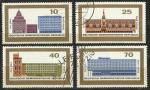 RDA 1965; Y&T n 825  828; srie 4 timbres, 8e centenaire de Leipzig