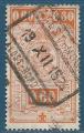 Belgique Colis postaux N142 Armoiries 60c oblitr