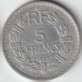 5 Francs Lavrillier 1946