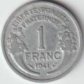 1 Franc Morlon 1941 lourde