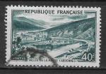 FRANCE - 1949 - Yt n° 842A - Ob - Vallée de la Meuse