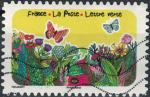 France 2020 Carnet Vacances Espace soleil liberté Septième timbre Y&T 1881