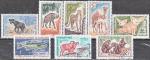 MAURITANIE Petit lot sympa de 8 timbres animaliers oblitrs