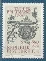 Autriche N1141 Journe du timbre oblitr