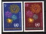 Nations-Unies New-York 1967  Y&T  163-164  N**