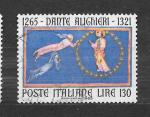 ITALIA Y&T n° 932 U. n° 1006 Dante Alighieri  1965 USATO 