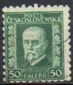 TCHECOSLOVAQUIE N 213 o Y&T 1926-1928 Prsident Masaryk