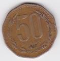 Pice 50 Pesos Chili 1997