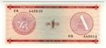 **   CUBA     1  peso   1985  (A)   p-FX1    UNC   **