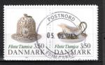 DANEMARK 1990 N° 1101 1102 .timbres oblitérés le scan 