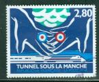 France 1994 Y&T 2881 oblitr  Tunnel sous la Manche