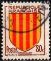 FRANCE - 1955 - Y&T 1046 - Roussillon - Oblitr