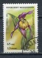 Timbre MADAGASCAR  1993  Obl   N 1323B   Y&T  Fleurs Orchide