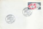 Lettre Monaco avec timbre N1328 et cachet commmoratif Philexfrance 82