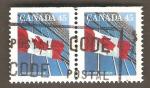 Canada - Scott 1360k-2  flag / drapeau
