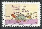 France 2014; Y&T n aa0976; LV 20g, carnet climat, recyclage des dchets