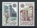 Andorre N276/77** (MNH) 1979 - Europa "Histoire postale"