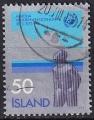 islande - n 437  obliter - 1973