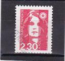 Timbre France Oblitr / Cachet Rond / 1989 / Y&T N2614 - Marianne Bicentenaire