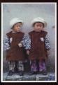 CPM non crite Photographe Kevin KLING " Les Jumelles "  Enfants Bbs