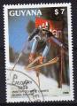 GUYANA N 2050U o Y&T 1988 Jeux Olympiques Calcary 88 (ski) 