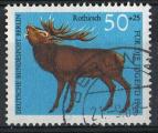 RFA 1964; Y&T n 367; 50p+25, faune, cerf