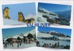 VALMEINIER (73) - Quadri-vues : marmottes, 3 vues de la station de sport d'hiver