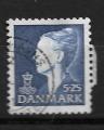 Danemark N  1166 Reine Margrethe II  5k25 bleu fonc  1997