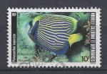 NOUVELLE-CALEDONIE - 1986 - Yt n 512 - Ob - Aquarium Nouma ; poisson ; pomocan