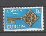 Europa 1968 Espagne Yvert 1523 neuf ** MNH