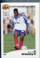 Carte PANINI Football 1996 N 085 Bruno N'GOTTY Dfenseur fiche au dos