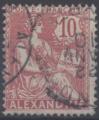 France, Alexandrie : n 24 oblitr anne 1902