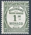 Monaco - 1924 - Y & T n 13 Timbres-taxe - MH