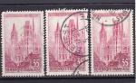 Timbre France Oblitr / 1957 / Y&T N 1129 (x3)